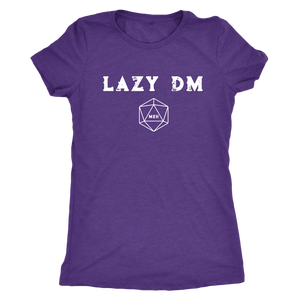 Lazy DM Meh D20 T-shirt  - Gemmed Firefly
