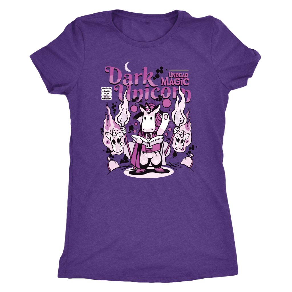 Dark Unicorn T-shirt  - Gemmed Firefly