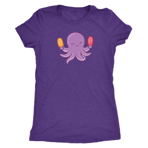 Octo-pops T-shirt  - Gemmed Firefly