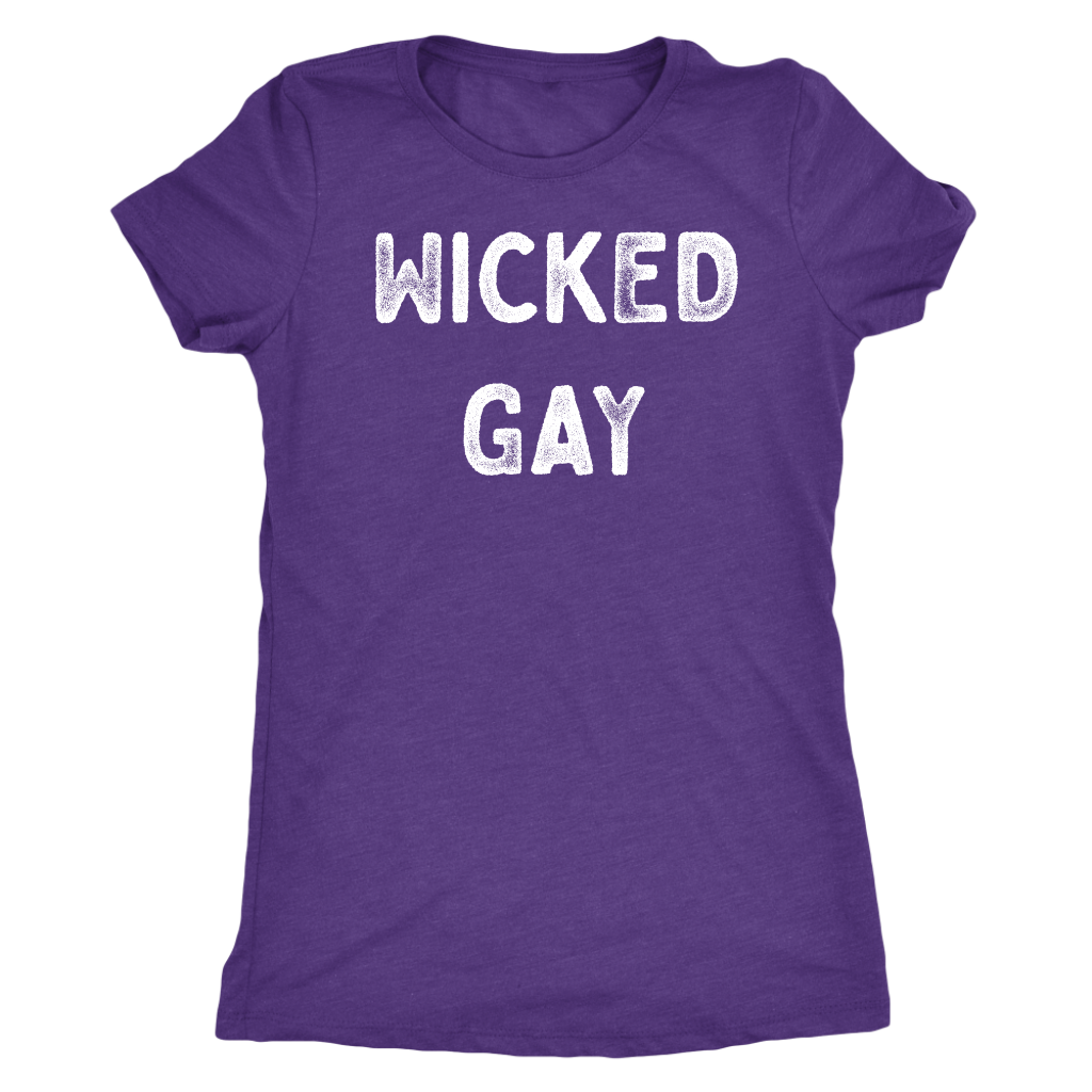 Wicked Gay T-shirt  - Gemmed Firefly