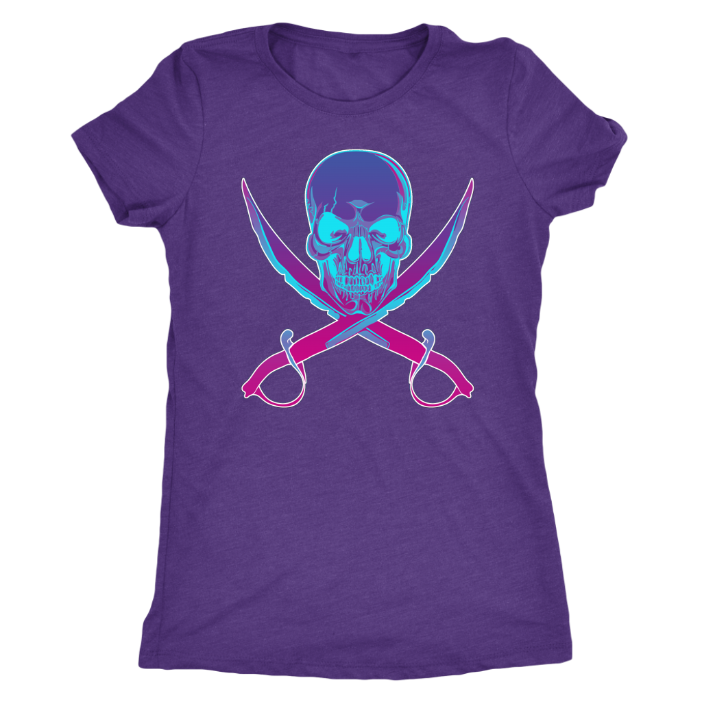 Vapor Modern Pirate Flag Shirt T-shirt  - Gemmed Firefly