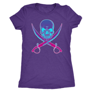 Vapor Modern Pirate Flag Shirt T-shirt  - Gemmed Firefly