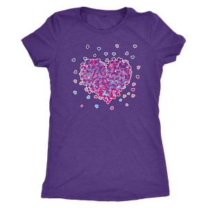 Heart Sticker Splash Shirt T-shirt  - Gemmed Firefly