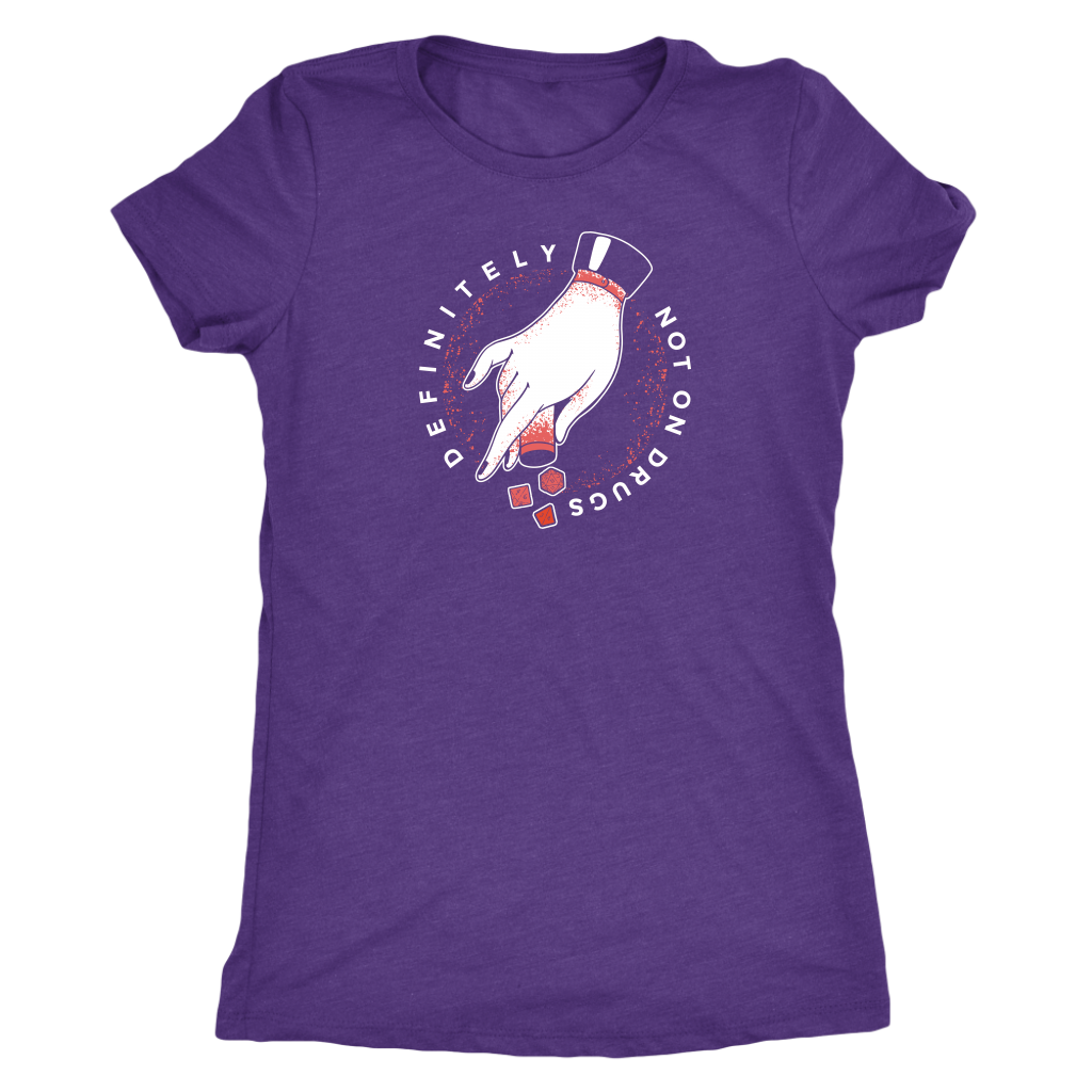 Definitely Not On Drugs T-shirt  - Gemmed Firefly