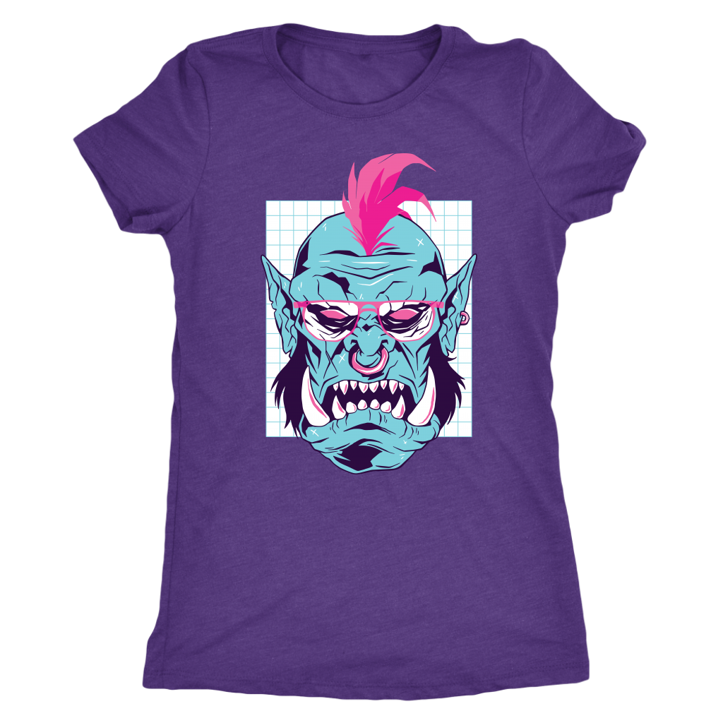 Vapor Orc Captain T-shirt  - Gemmed Firefly