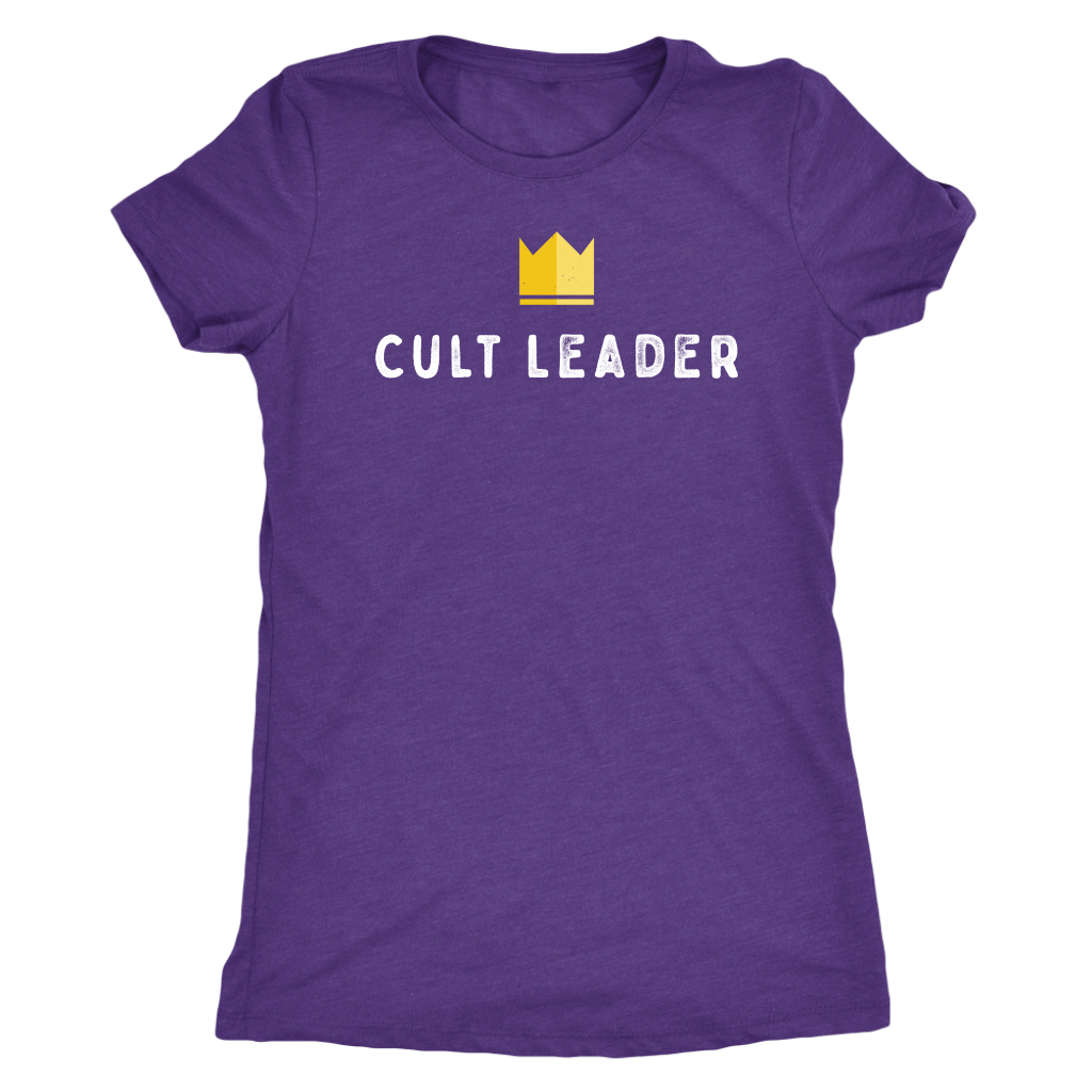 Cult Leader Vintage Crown T-shirt  - Gemmed Firefly