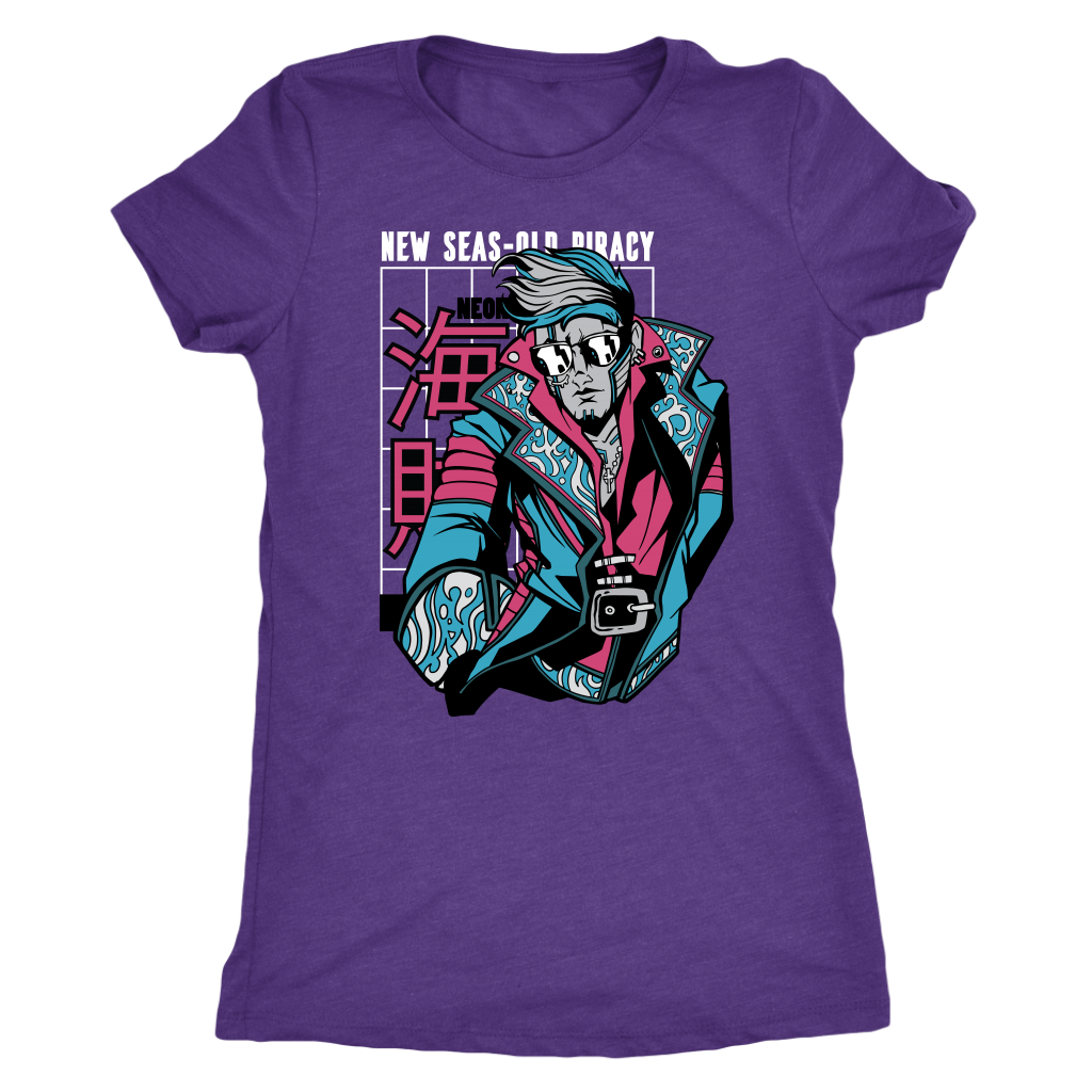 Vapor Pirate T-shirt  - Gemmed Firefly