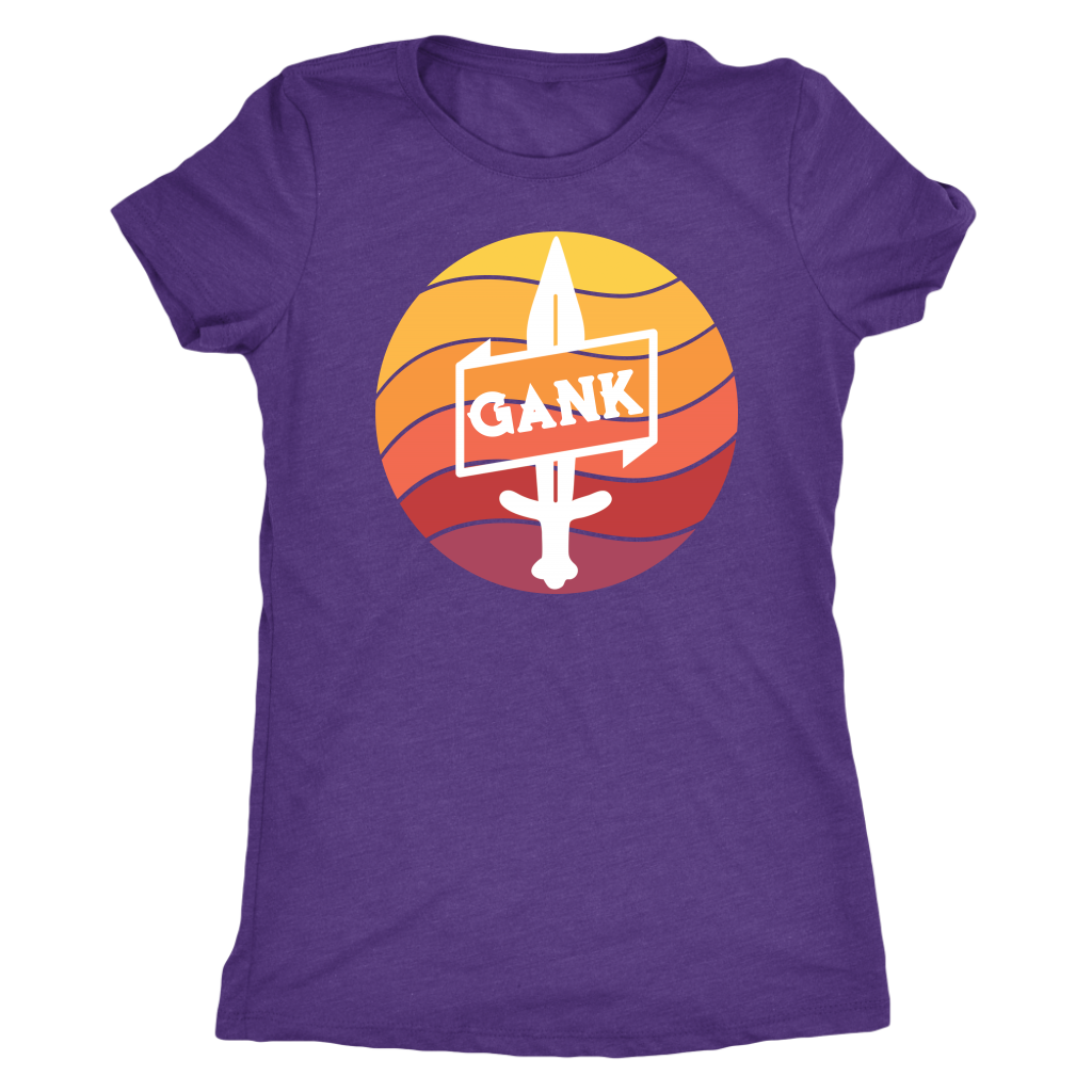 Gank Retro Sneak Attack T-shirt  - Gemmed Firefly