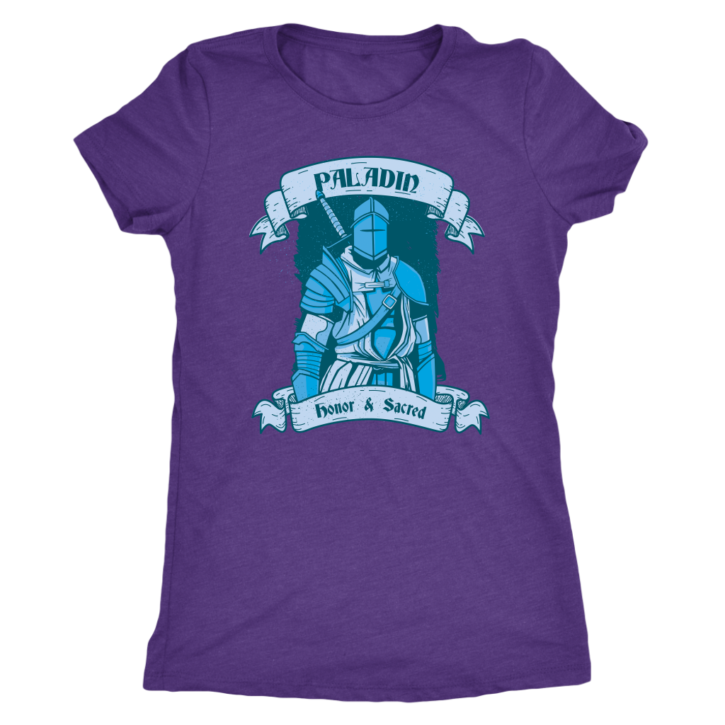 Paladin in Blue Vapor T-shirt  - Gemmed Firefly