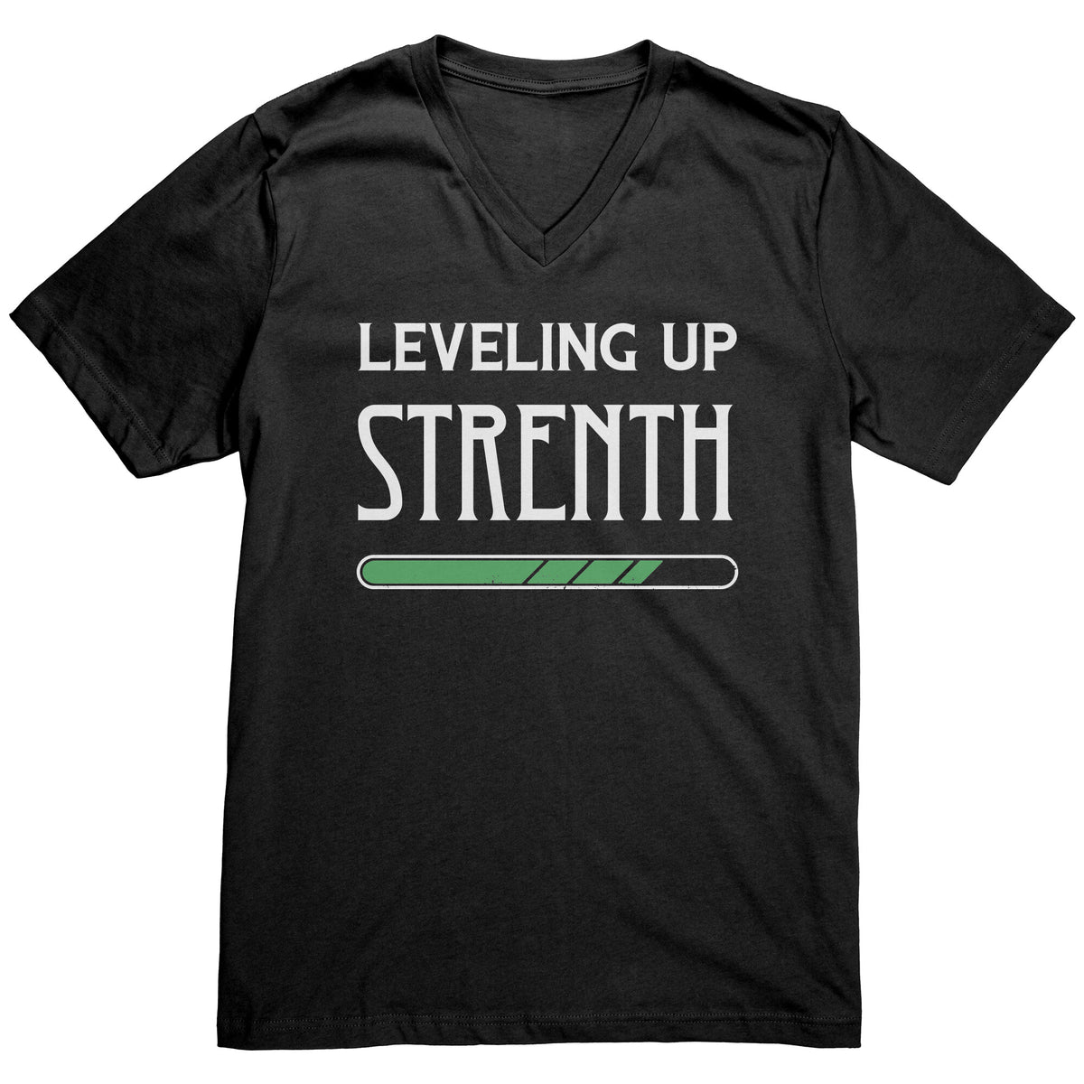 Leveling Up Strength T-shirt  - Gemmed Firefly