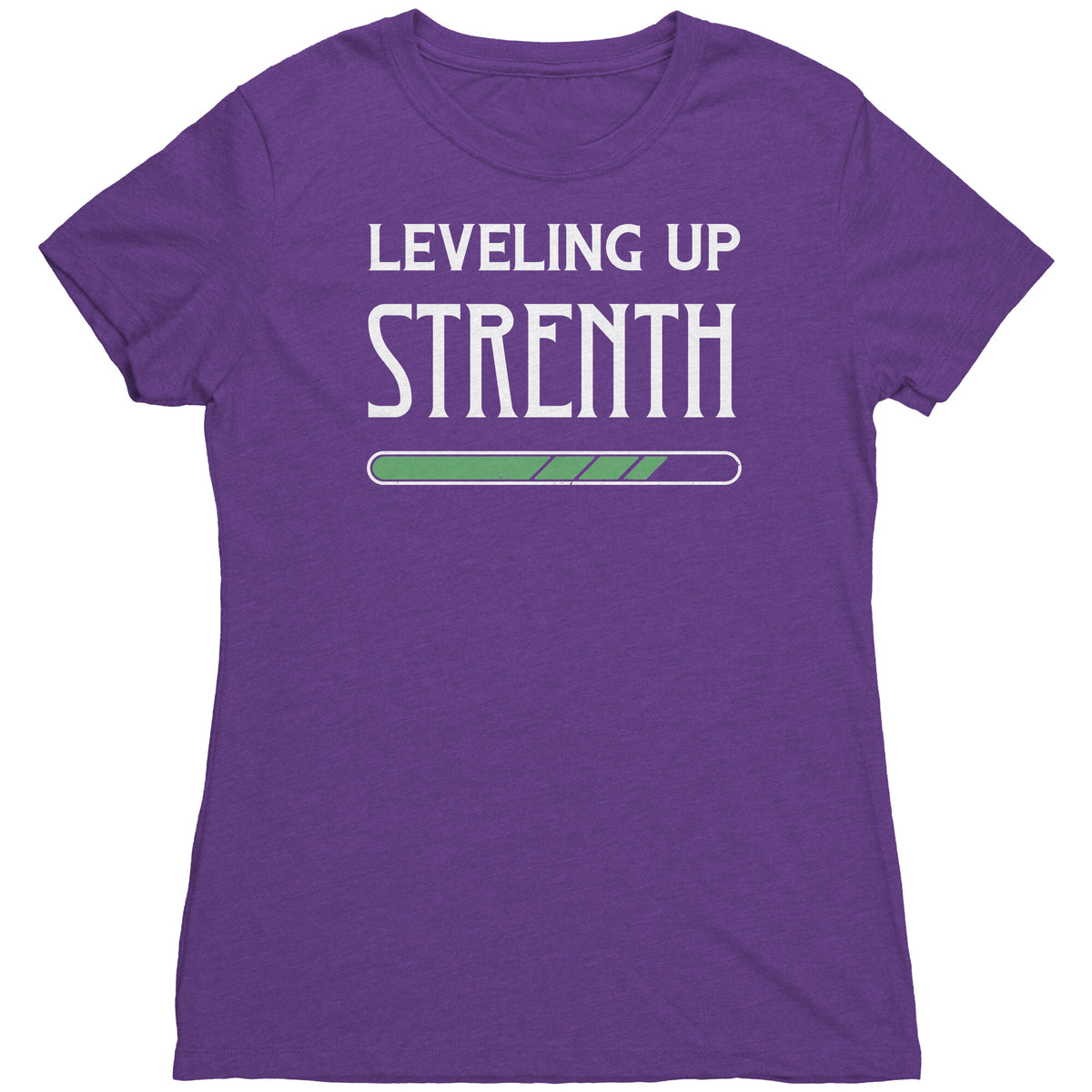 Leveling Up Strength T-shirt  - Gemmed Firefly