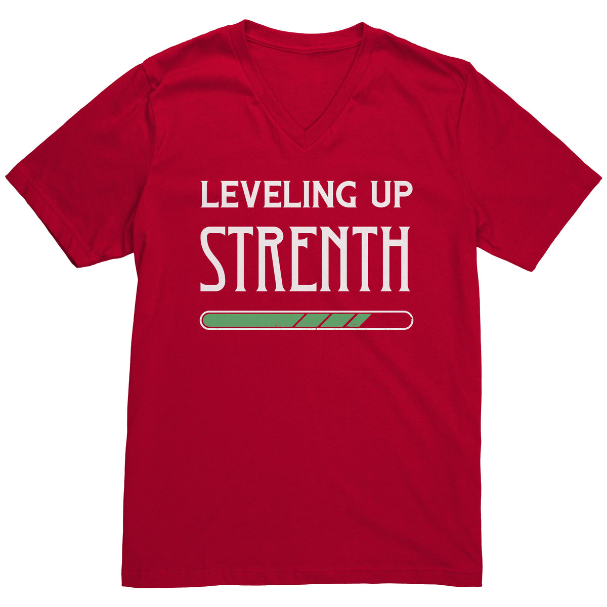 Leveling Up Strength T-shirt  - Gemmed Firefly
