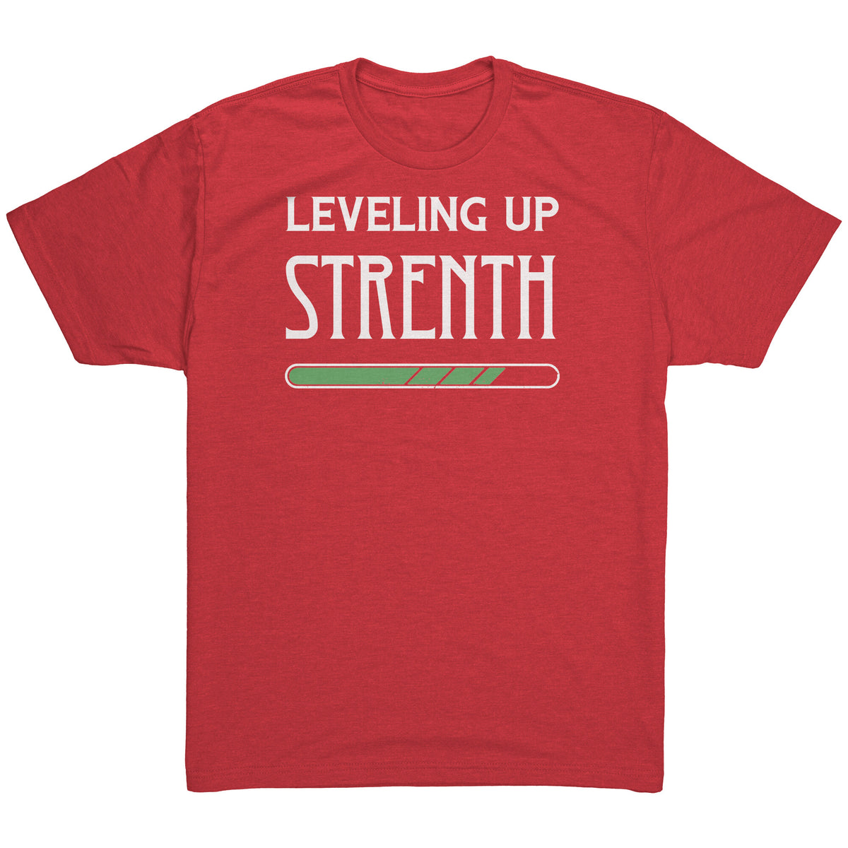 Leveling Up Strength T-shirt  - Gemmed Firefly