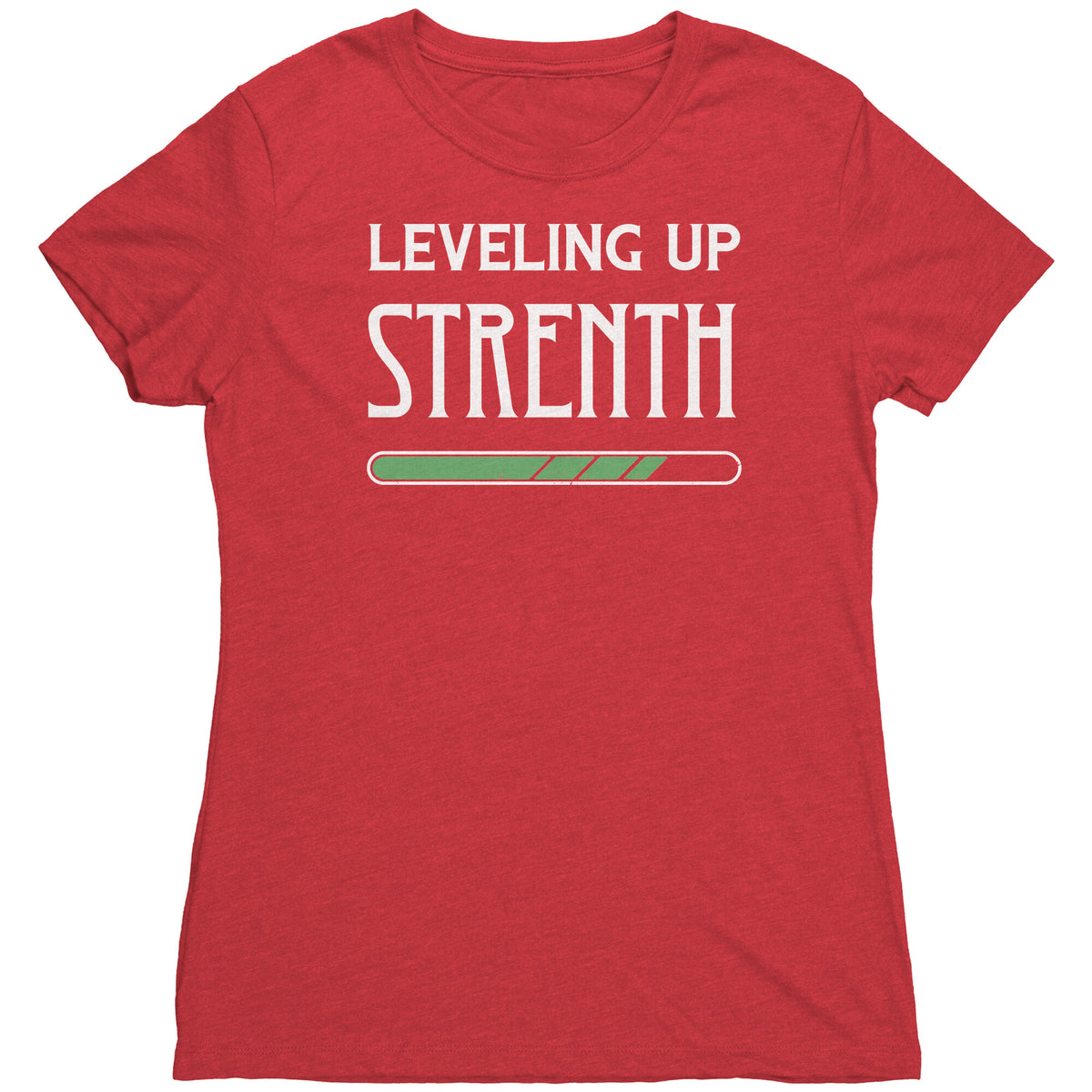 Leveling Up Strength T-shirt  - Gemmed Firefly