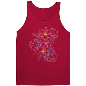 Lilies and Luck Tank T-shirt  - Gemmed Firefly