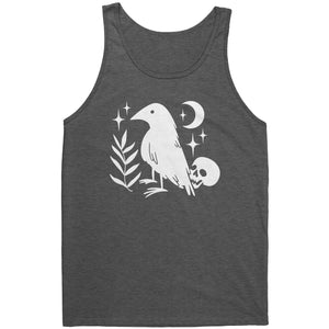 Lucky Raven and Skull T-shirt  - Gemmed Firefly