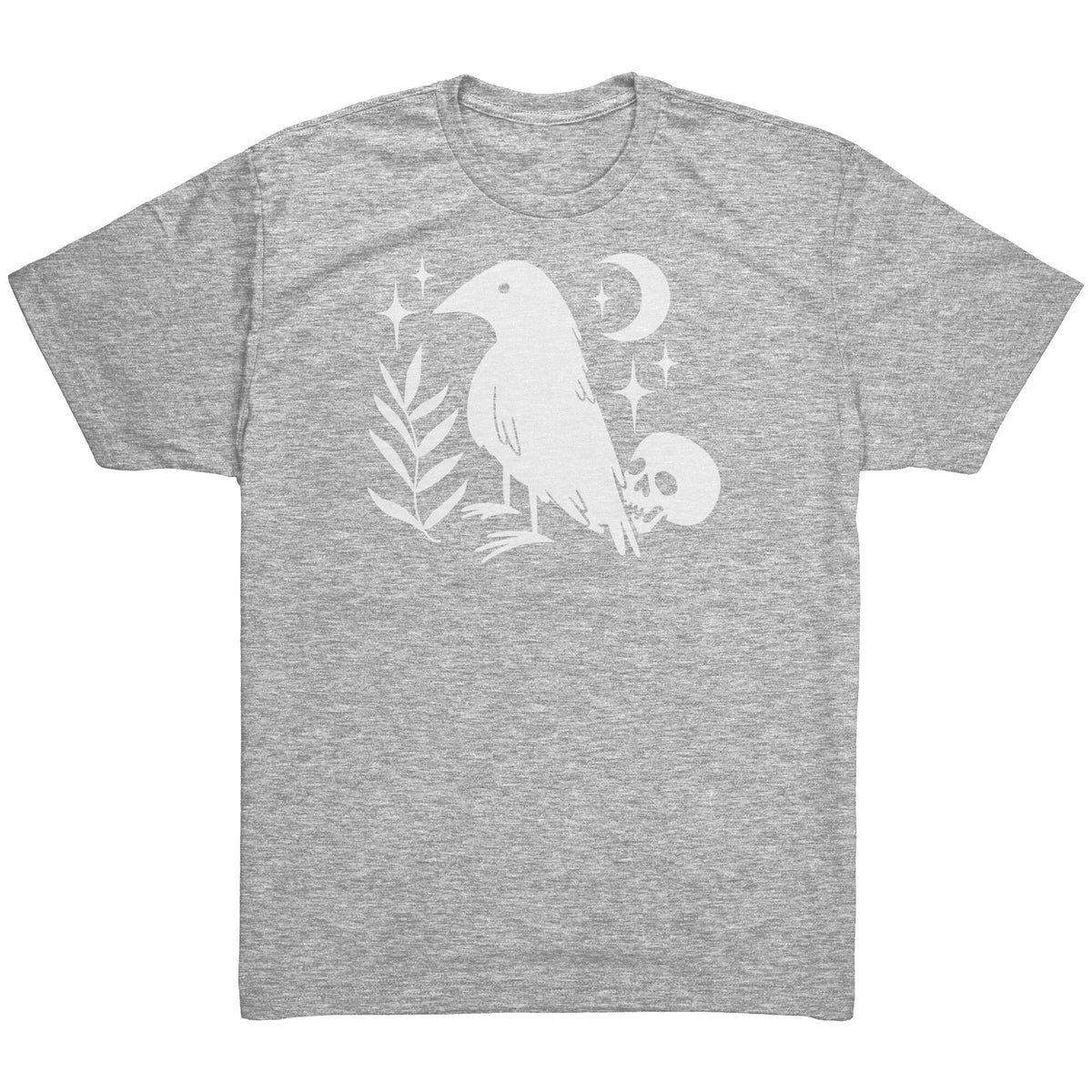 Lucky Raven and Skull T-shirt  - Gemmed Firefly