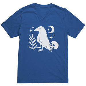 Lucky Raven and Skull T-shirt  - Gemmed Firefly