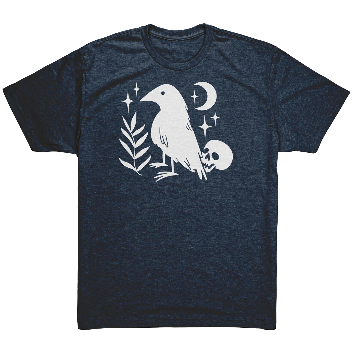 Lucky Raven and Skull T-shirt  - Gemmed Firefly