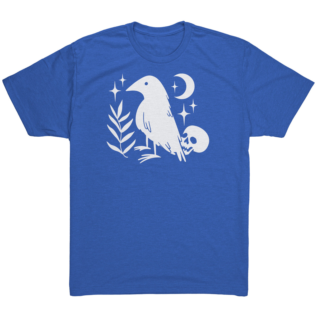 Lucky Raven and Skull T-shirt  - Gemmed Firefly