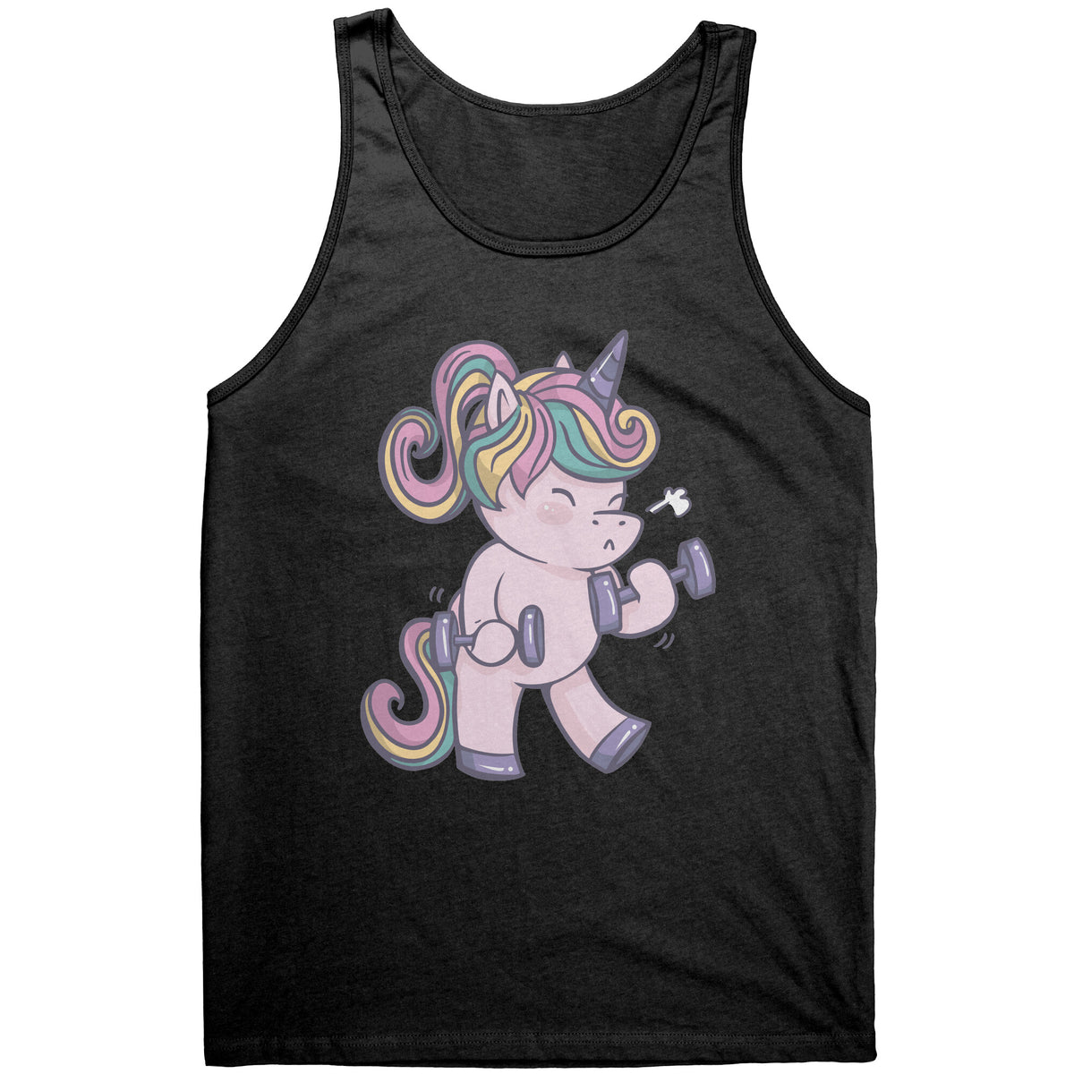 Magic and Might Kawaii Unicorn T-shirt  - Gemmed Firefly