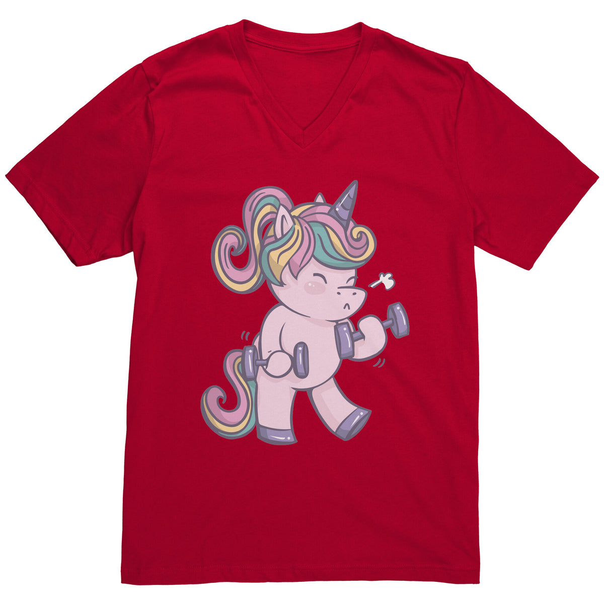 Magic and Might Kawaii Unicorn T-shirt  - Gemmed Firefly