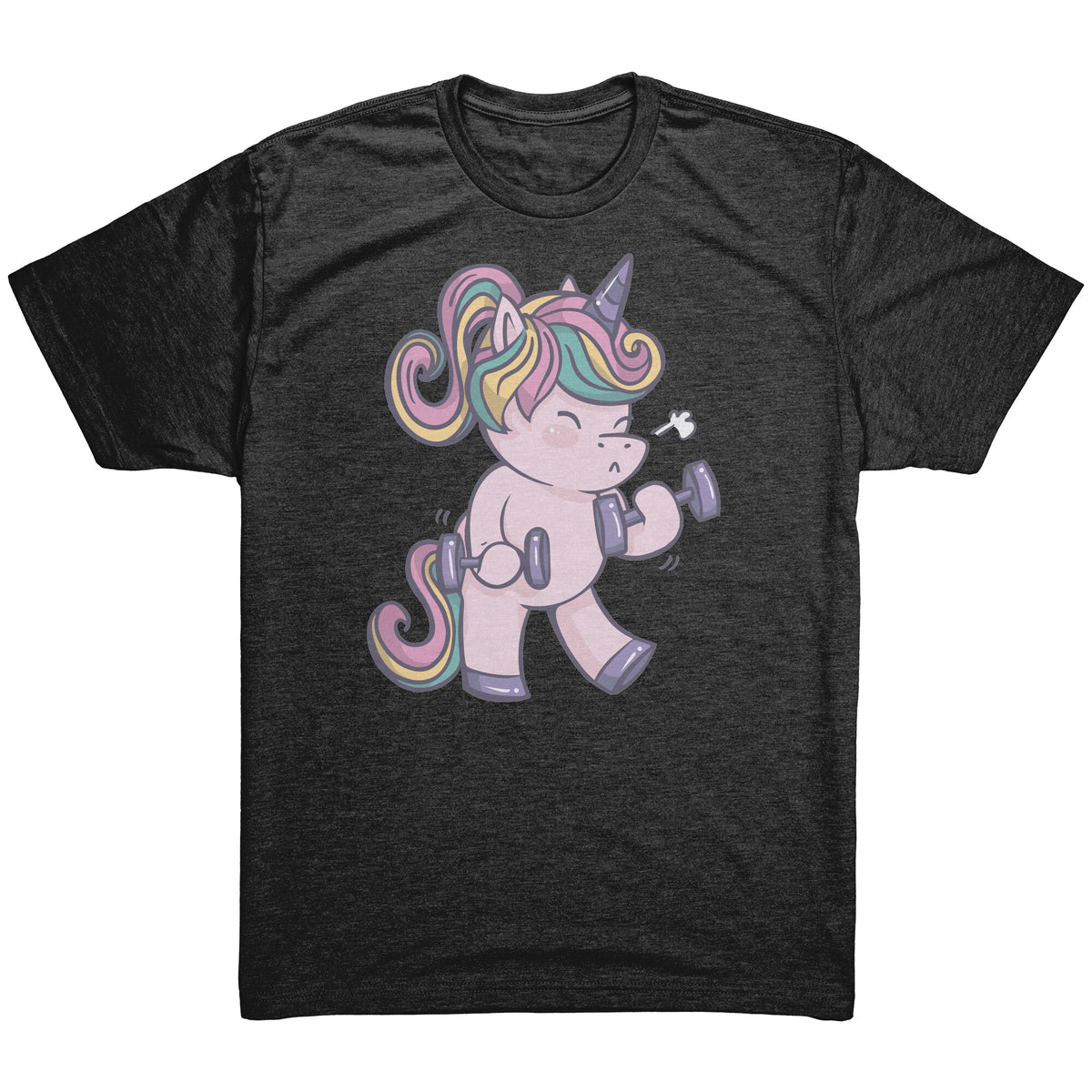 Magic and Might Kawaii Unicorn T-shirt  - Gemmed Firefly