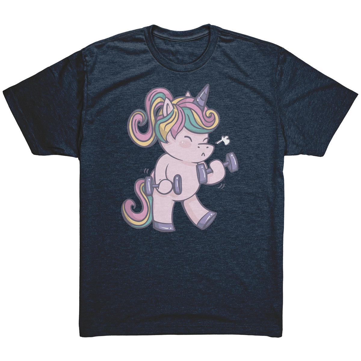 Magic and Might Kawaii Unicorn T-shirt  - Gemmed Firefly
