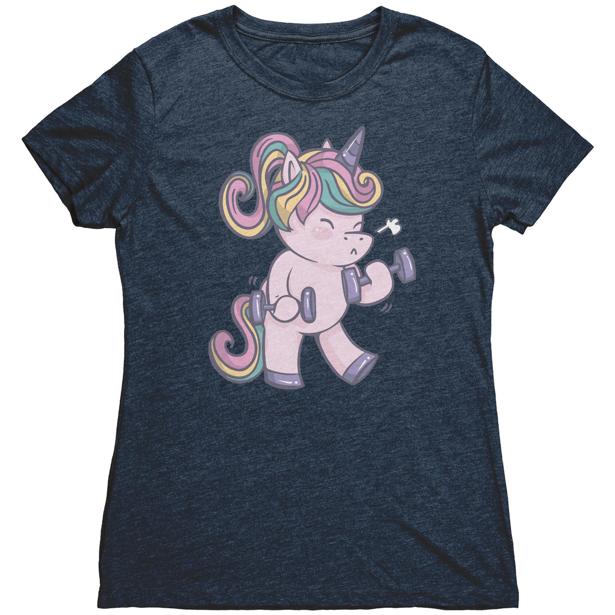 Magic and Might Kawaii Unicorn T-shirt  - Gemmed Firefly