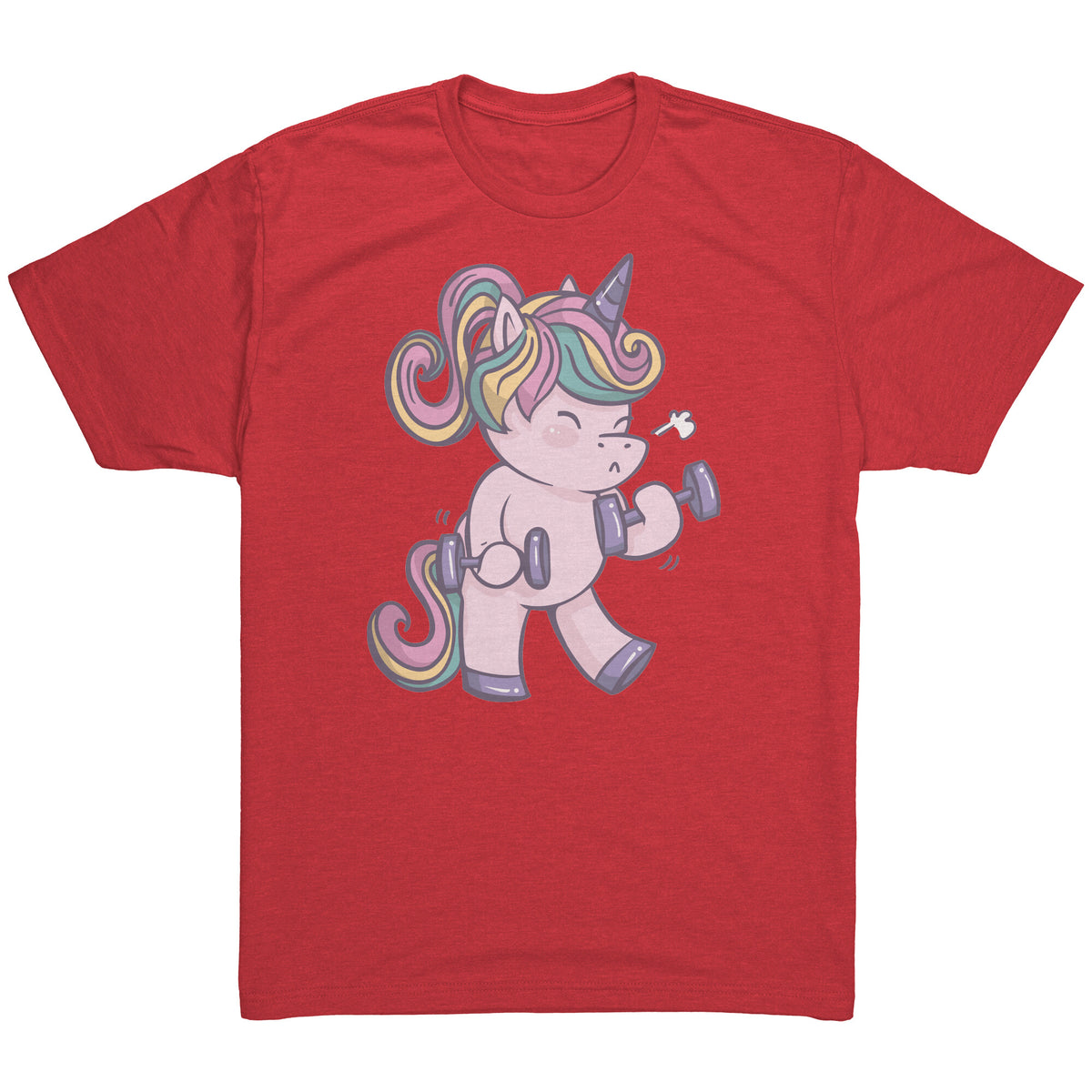 Magic and Might Kawaii Unicorn T-shirt  - Gemmed Firefly