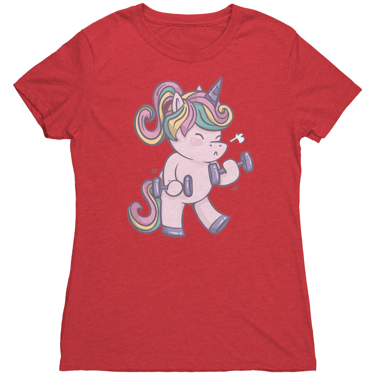 Magic and Might Kawaii Unicorn T-shirt  - Gemmed Firefly