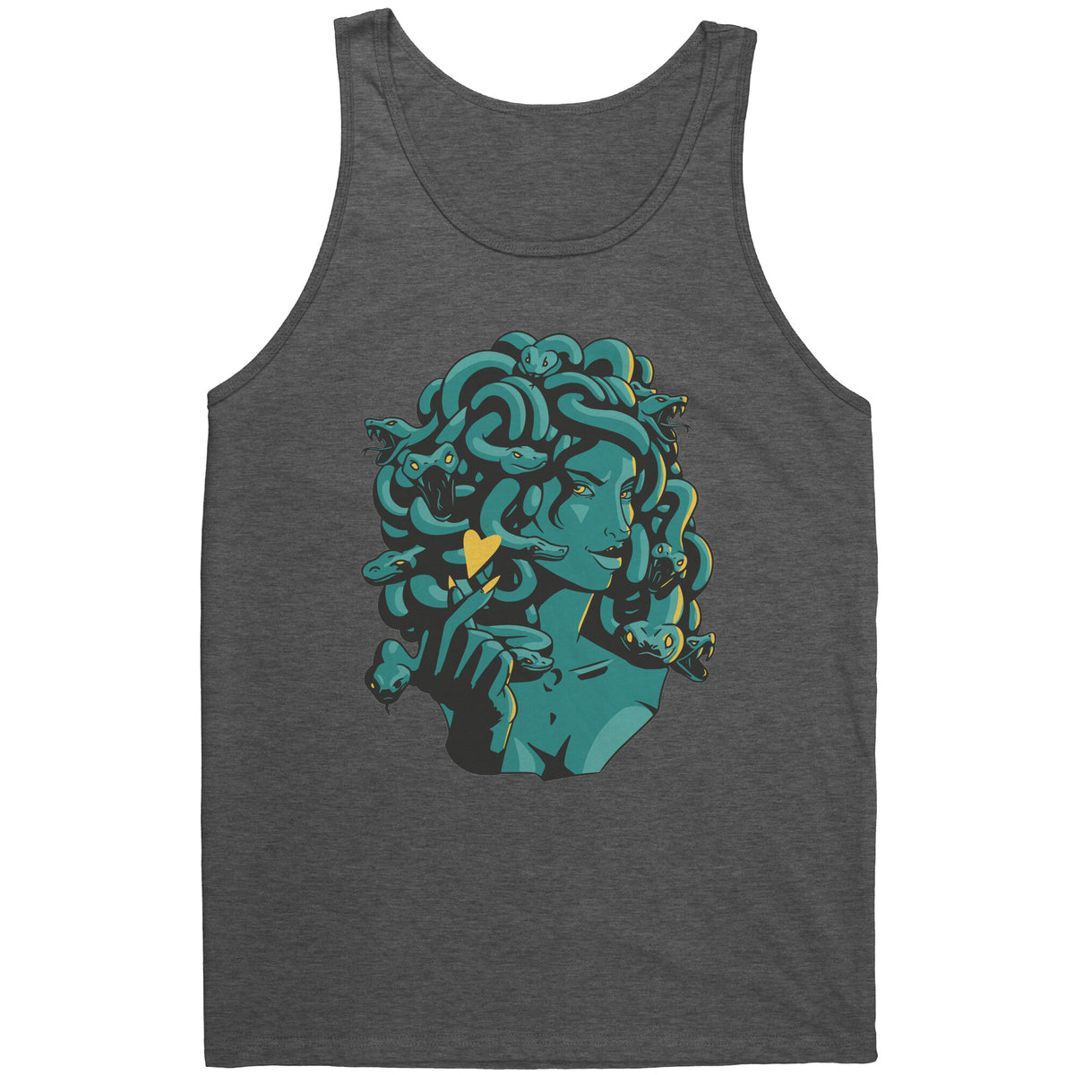 Medusa Heart T-shirt  - Gemmed Firefly