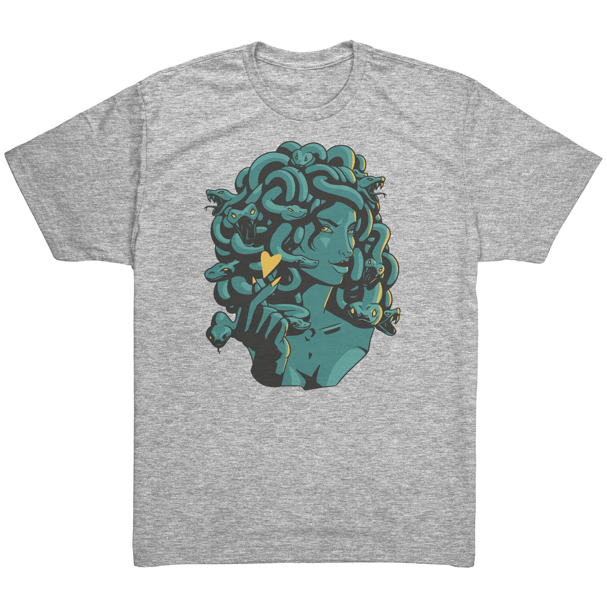 Medusa Heart T-shirt  - Gemmed Firefly