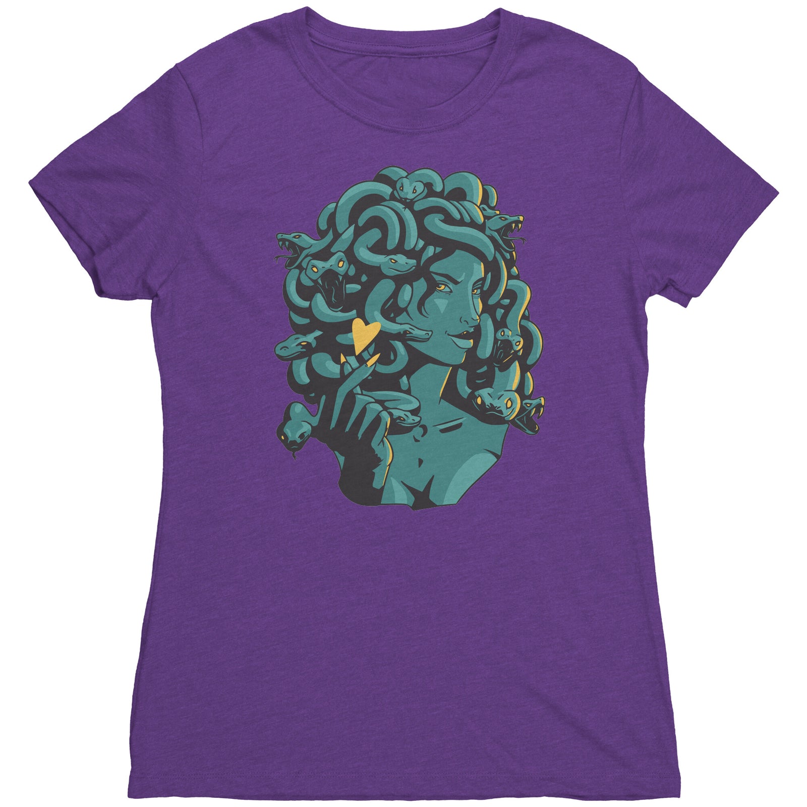 Medusa Heart T-shirt  - Gemmed Firefly