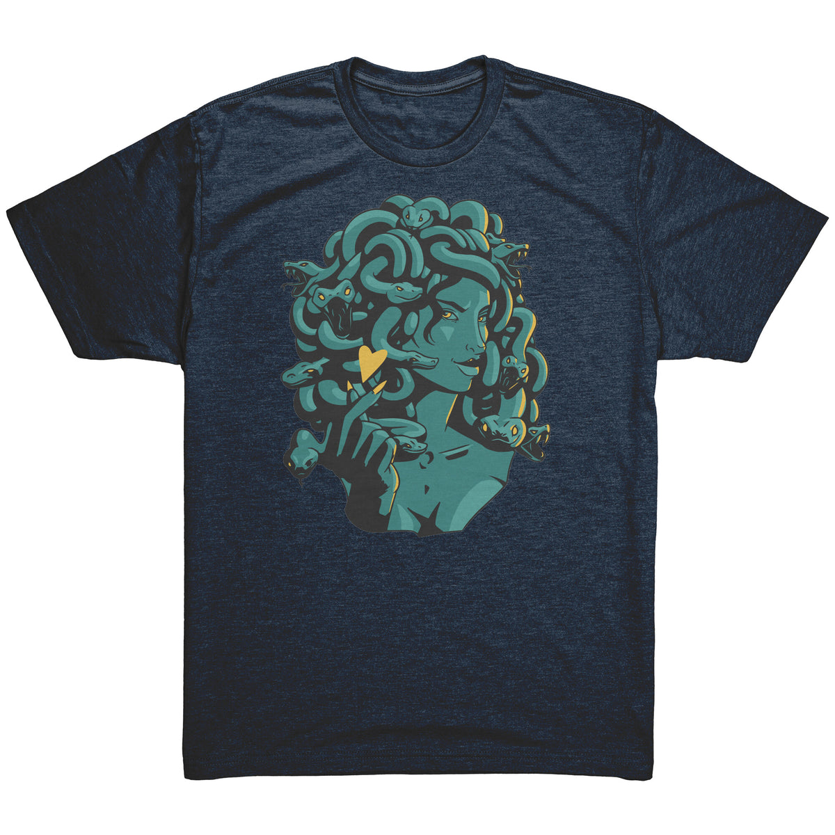 Medusa Heart T-shirt  - Gemmed Firefly