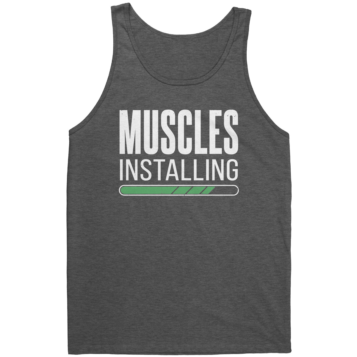 Muscles Installing T-shirt  - Gemmed Firefly