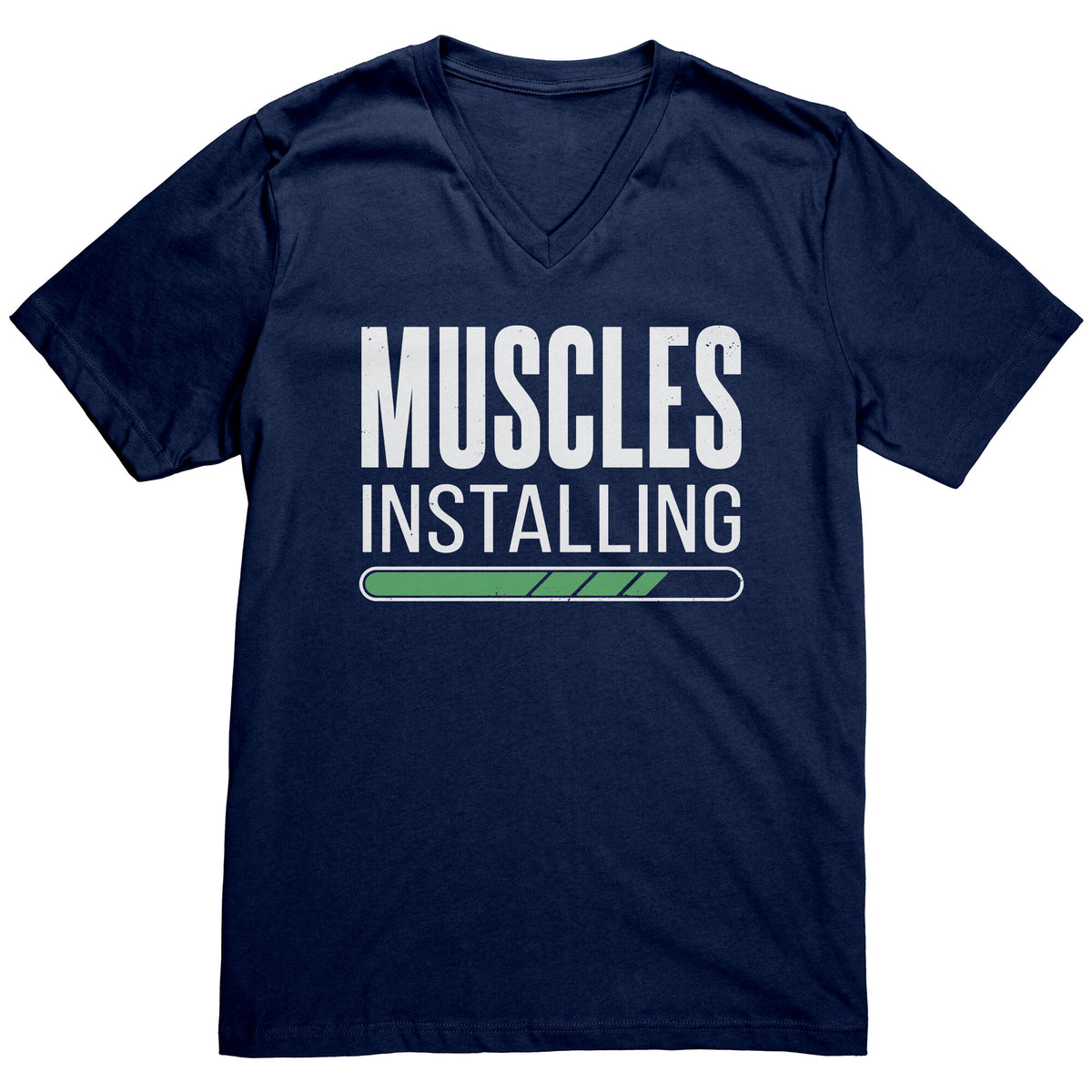 Muscles Installing T-shirt  - Gemmed Firefly