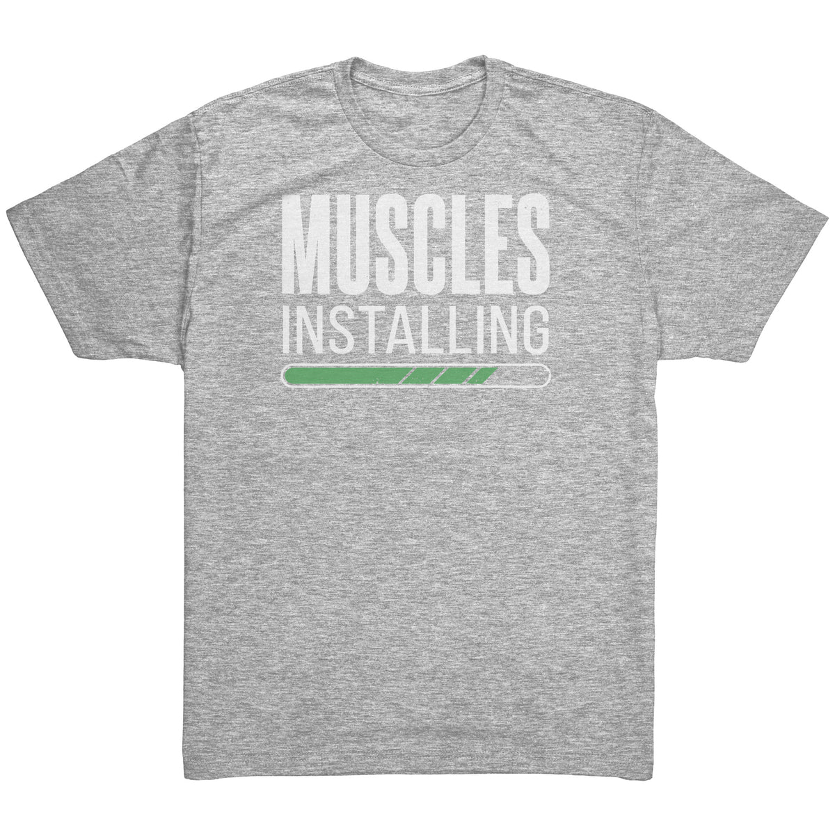 Muscles Installing T-shirt  - Gemmed Firefly