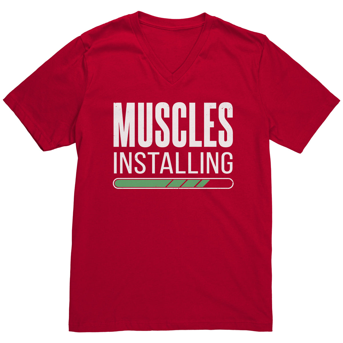Muscles Installing T-shirt  - Gemmed Firefly