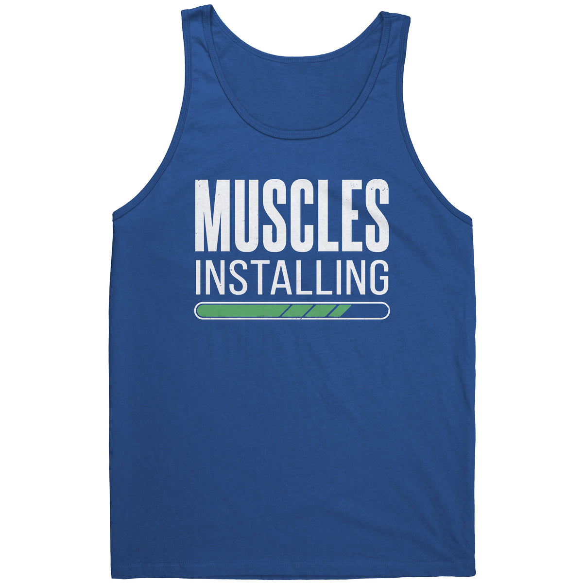 Muscles Installing T-shirt  - Gemmed Firefly