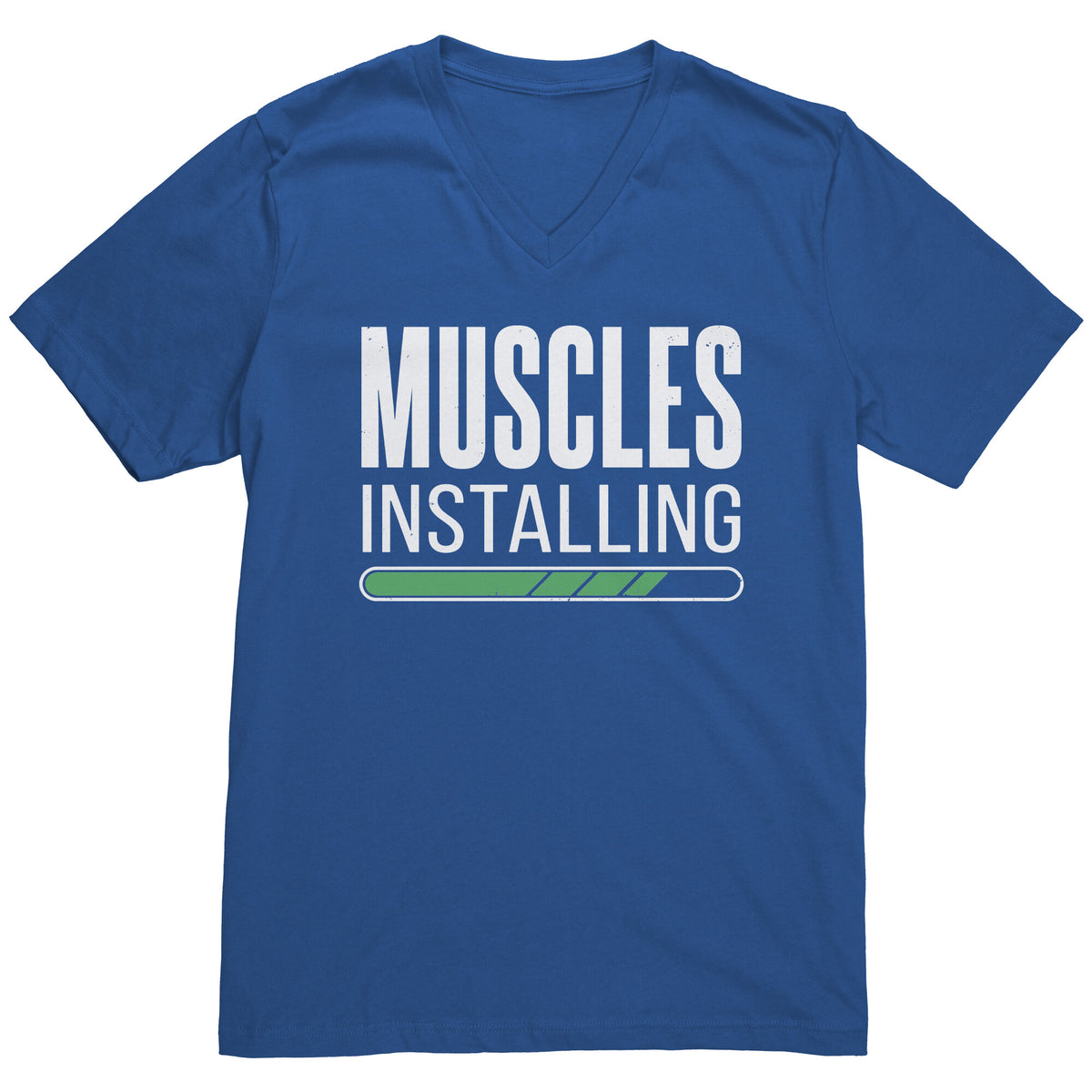 Muscles Installing T-shirt  - Gemmed Firefly