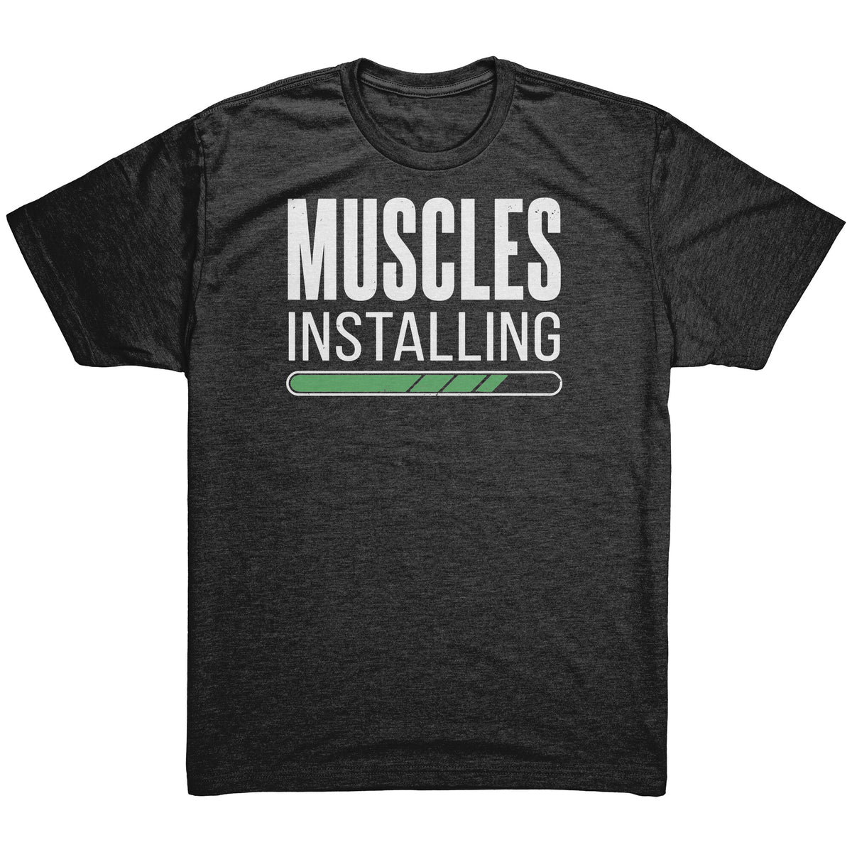 Muscles Installing T-shirt  - Gemmed Firefly