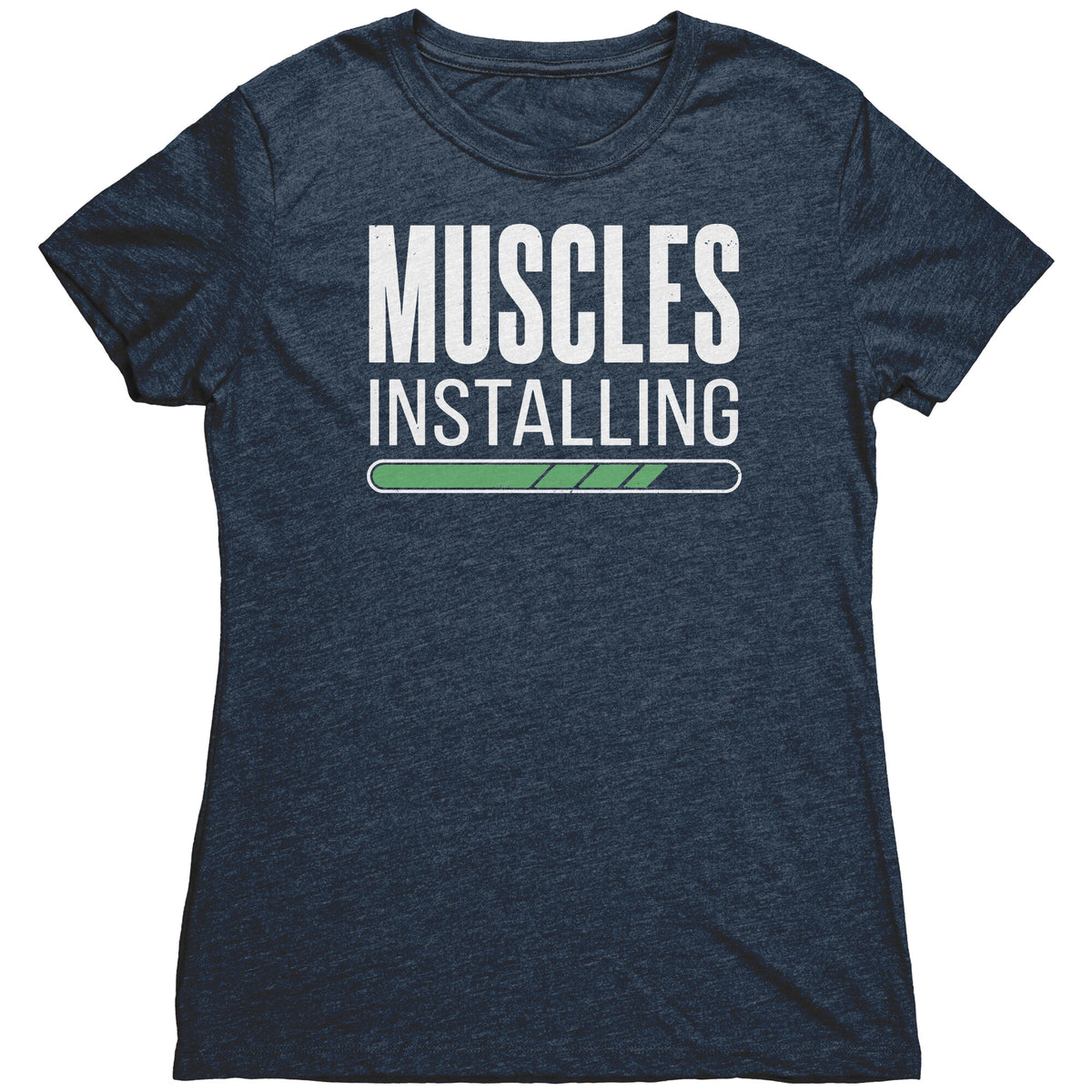 Muscles Installing T-shirt  - Gemmed Firefly