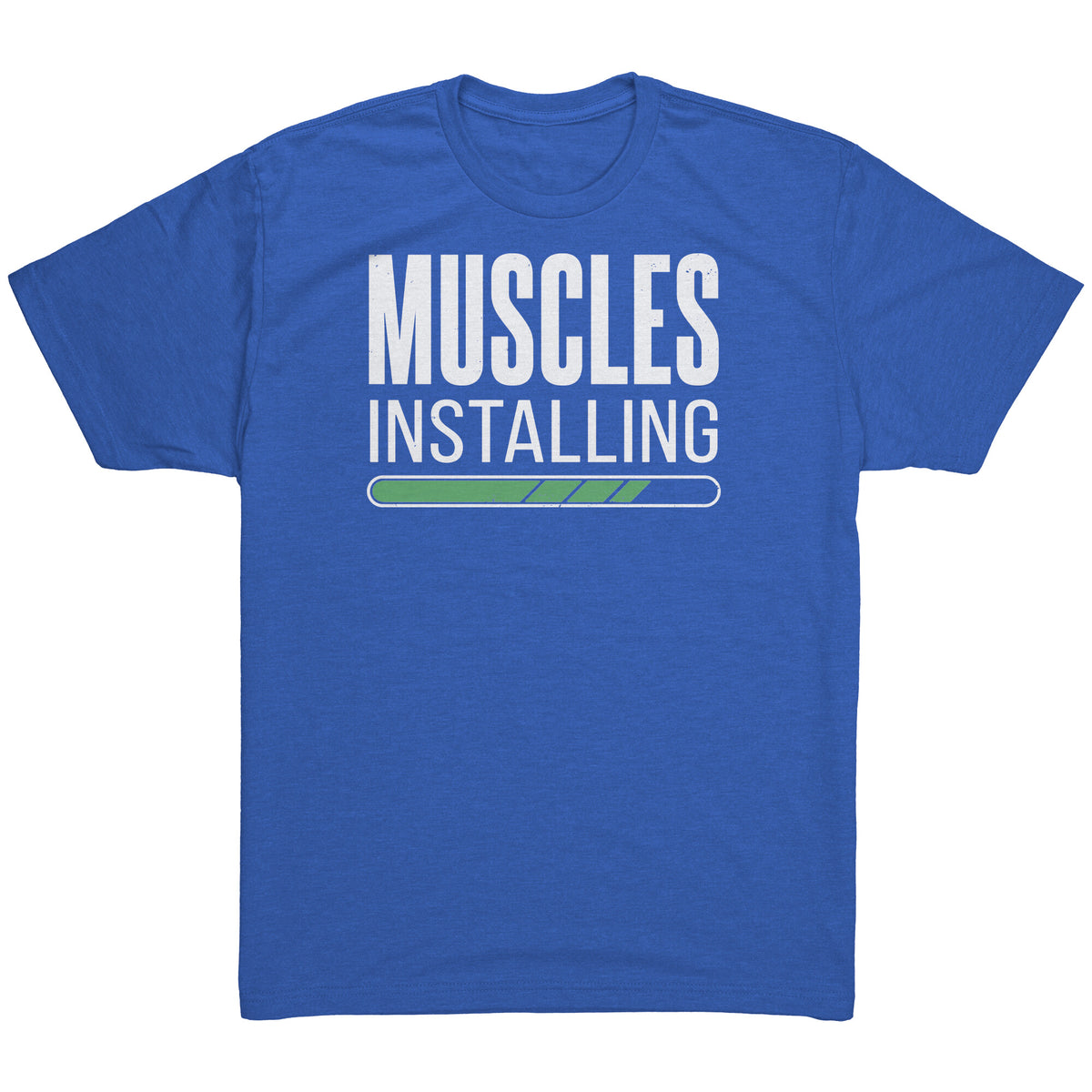 Muscles Installing T-shirt  - Gemmed Firefly