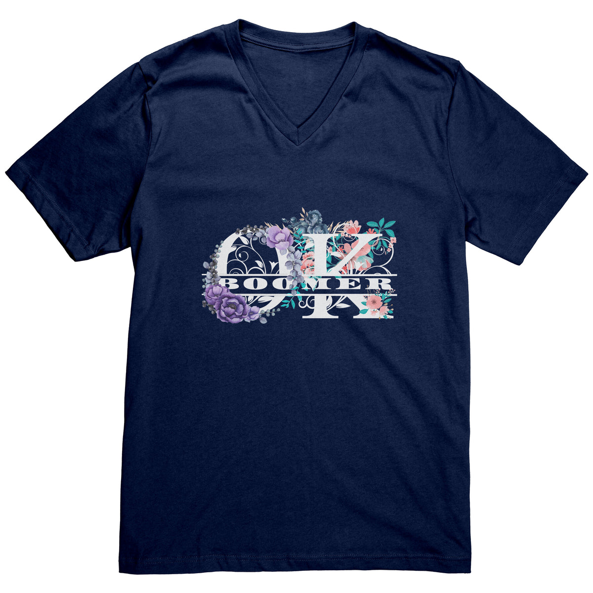 Ok Boomer Floral T-shirt  - Gemmed Firefly