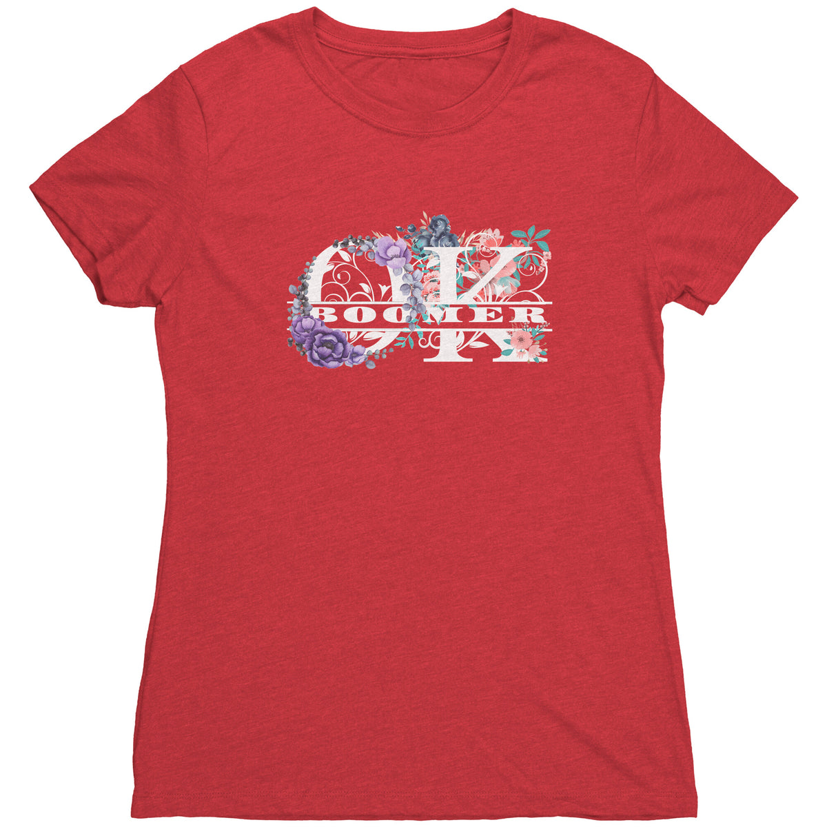 Ok Boomer Floral T-shirt  - Gemmed Firefly