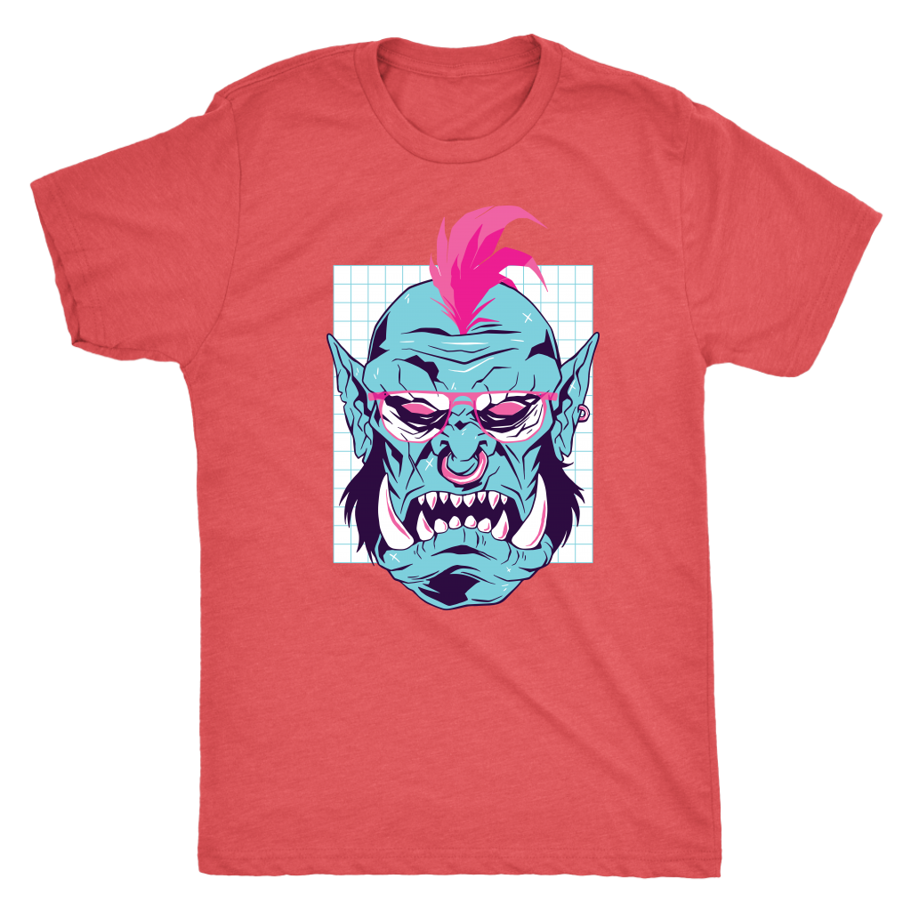 Vapor Orc Captain T-shirt  - Gemmed Firefly