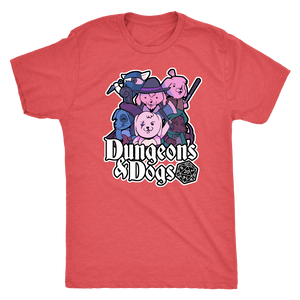 Dungeons and Dogs test T-shirt  - Gemmed Firefly