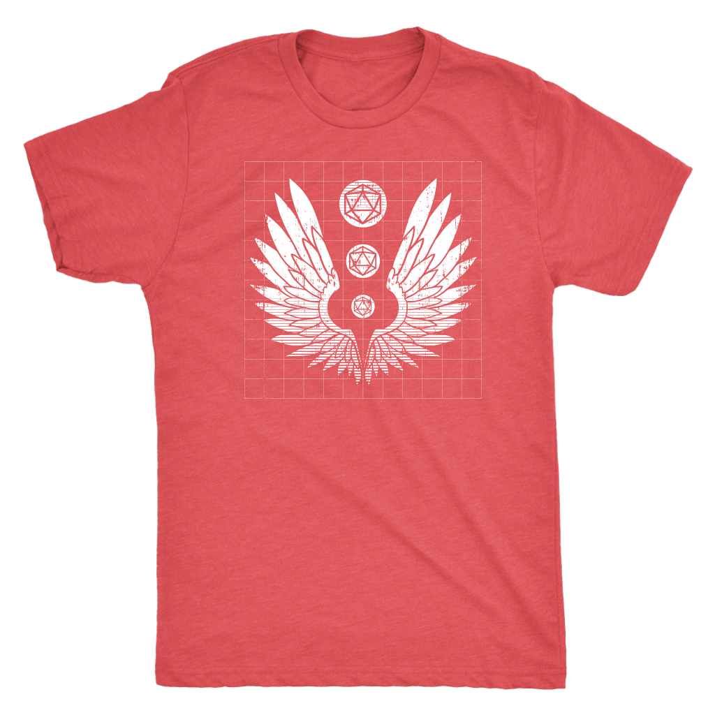 D20 Wings of Future Radiance T-shirt  - Gemmed Firefly