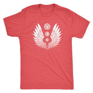 D20 Wings of Future Radiance T-shirt  - Gemmed Firefly